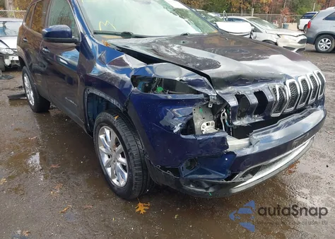 2015 Jeep Cherokee Limited z USA, uszkodzony, nr VIN 1C4PJMDS8FW584037